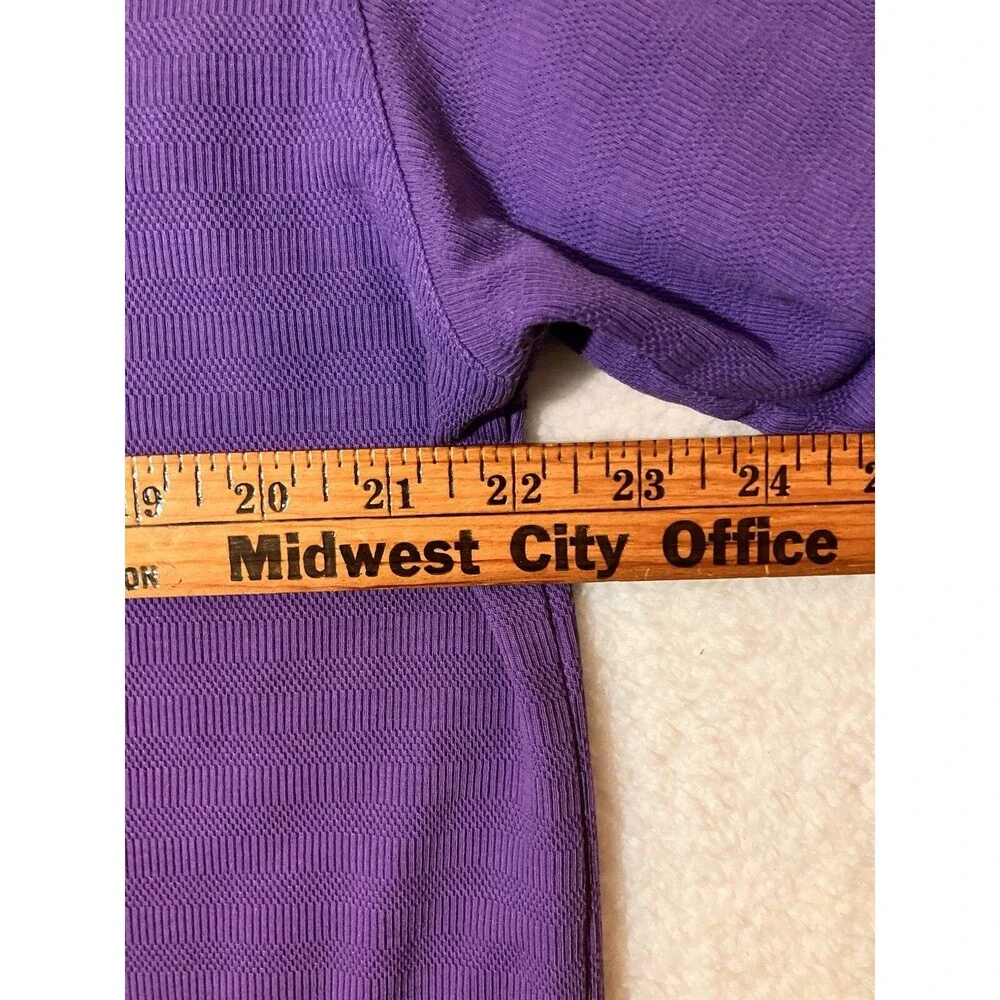 Nike Dri Fit Polo Shirt Mens Size XL Purple Golf Short Sleeve Pullover